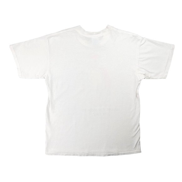 Vintage T Shirt Gildan Men Large Where Heck Is Jay Oklahoma White Hillbilly OK - Picture 2 of 8